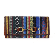 Dakota Jacquard Wallet – Dark Brown Edition