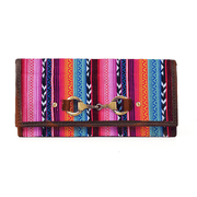 Dakota Jacquard Wallet – Dark Brown Edition