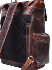 Montavio Vintage Brown  Leather Backpack