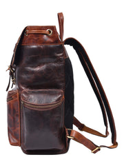 Montavio Vintage Brown  Leather Backpack