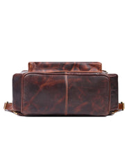Montavio Vintage Brown  Leather Backpack
