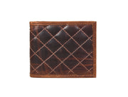 Quilted Leather Wallet for Women