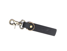 Handcrafted Leather Keychain – Minimal Style