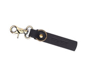 Handcrafted Leather Keychain – Minimal Style