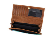 CABRINI Leather Clutch for Women