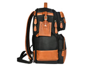 Mystic Matty Leather Backpack – Soft Matte Urban Style