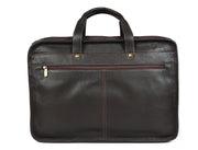 Classic Leather Briefcase – Top Grain Office Portfolio Bag