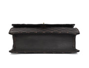 CABRINI Noir – Classic Black Quilted Shoulder Bag
