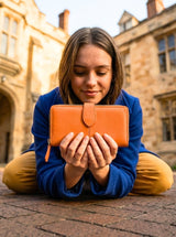 Leather Clutch Wallet For Women