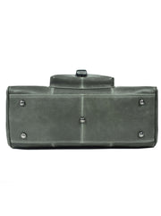Premium Leather Convertible Travel Duffel Bag