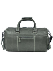 Premium Leather Convertible Travel Duffel Bag