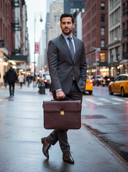 Cabrini Regent Leather Briefcase
