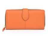 Leather Clutch Wallet For Women