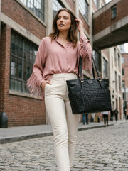 CABRINI Manhattan Quilted Tote – Everyday Elegance
