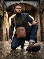 Leather Messenger Bag – Urban Carry for Men & Women
