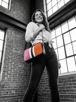 Classic Leather Crossbody Bag