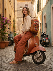 Montreal Kilim Backpack for women