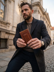 Heritage Slim Leather Card Holder