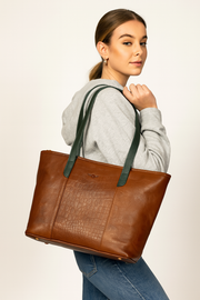 Everyday Leather Tote Bag for Women