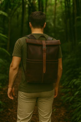 Luxe Luxury Full Grain Leather Backpack – Luxe EditionBackpack - ( BP-170 )