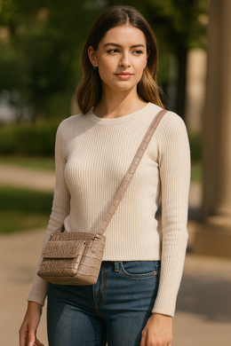Future Elegance Leather Handbag – Top Grain for Timeless Looks