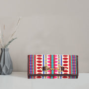 Dakota Jacquard Wallet – Dark Brown Edition