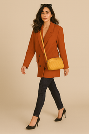 CABRINI Quilted Leather Crossbody