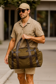 The Rugged Heritage Canvas & Leather Duffle – Built for Adventures, Styled for Life