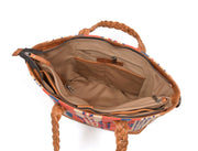 Montana Kim Tote – Kilim & Leather Boho Bag