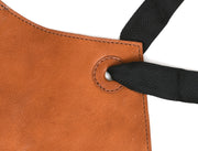Chef & Artist Apron in Full Grain Leather – Tan Brown