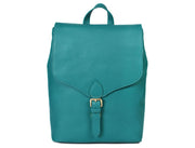 Leather Backpack – Classic Black Travel & Work Companion