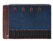 Top Grain Leather Knife Roll – 8 Slot Travel Case