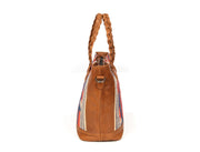 Montana Kim Tote – Kilim & Leather Boho Bag