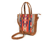 Montana Kim Tote – Kilim & Leather Boho Bag