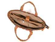 Montana Kim Tote – Kilim & Leather Boho Bag