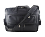 Classic Leather Briefcase – Top Grain Office Portfolio Bag