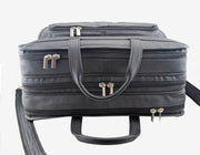 Classic Leather Briefcase – Top Grain Office Portfolio Bag
