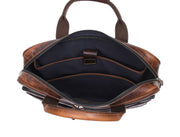 The Executive Quilted Leather Messenger Bag