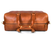 The Classic Vintage Tan Leather Duffle Bag – Timeless Craftsmanship for Modern Journeys