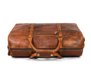 The Voyager Vintage Leather Duffle Bag
