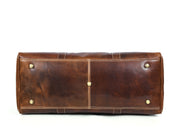 Full Grain Leather Weekender Bag – Penny Brown