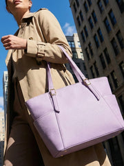 Minimalist Leather Tote Bag – Handcrafted Top Grain Elegance