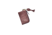 The Urban Edge Zippered Leather ID Card Holder
