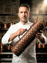 Arctic Blade Quilted Leather Knife Roll - Sienna - Cabrini - Elegance Perfected