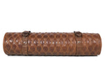 Arctic Blade Quilted Leather Knife Roll - Sienna - Cabrini - Elegance Perfected
