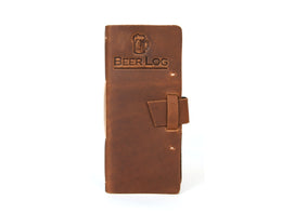 Beer Log Book – Handcrafted Leather - Cabrini - Elegance Perfected