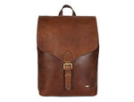 Cabrini Artisan Leather Backpack – Classic Brown Travel Companion - Cabrini - Elegance Perfected