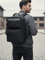 Cabrini Executive Tech - Ready Laptop Backpack – Black - Cabrini - Elegance Perfected