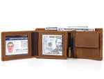 Cabrini Men's Classic Trifold Wallet – Brown - Cabrini - Elegance Perfected