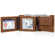 Cabrini Men's Classic Trifold Wallet – Brown - Cabrini - Elegance Perfected